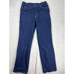 Vintage GWG CANADA GREAT WESTERN GARMENT COMPANY JEANS SIZE 32 X 31 DARK WASH